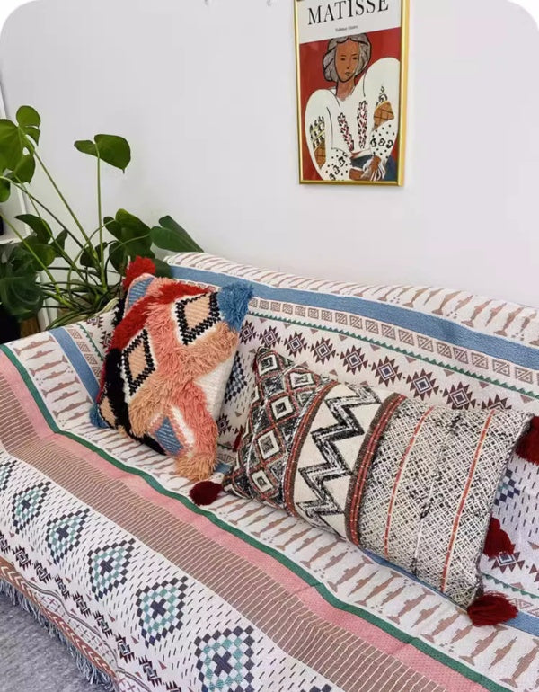 Bohemian Ethnic Style All Purpose Blanket