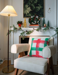 Housse de coussin de canapé ambiance Noël