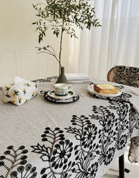 Bohemian Embroidered Tablecloth