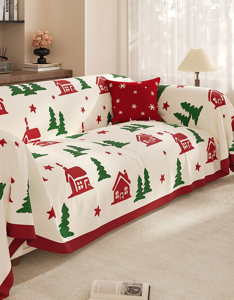 Christmas Style Versatile Anti-Slip Sofa Cover