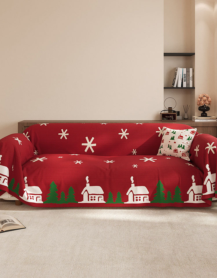 Christmas Style Versatile Anti-Slip Sofa Cover