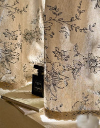 Countryside Retro Cotton And Linen Printed Curtains