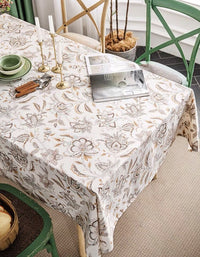 French Retro Camellia Tablecloth