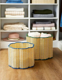 Handmade Woven Rattan Multifunctional Storage Basket