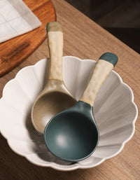 Kitchen Retro Ceramic Large Spoon