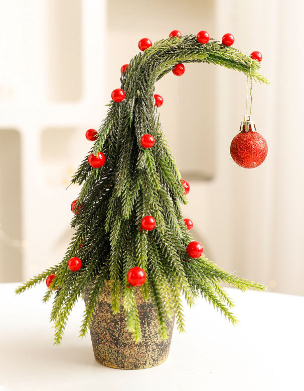 Mini árbol de Navidad para decorar el hogar