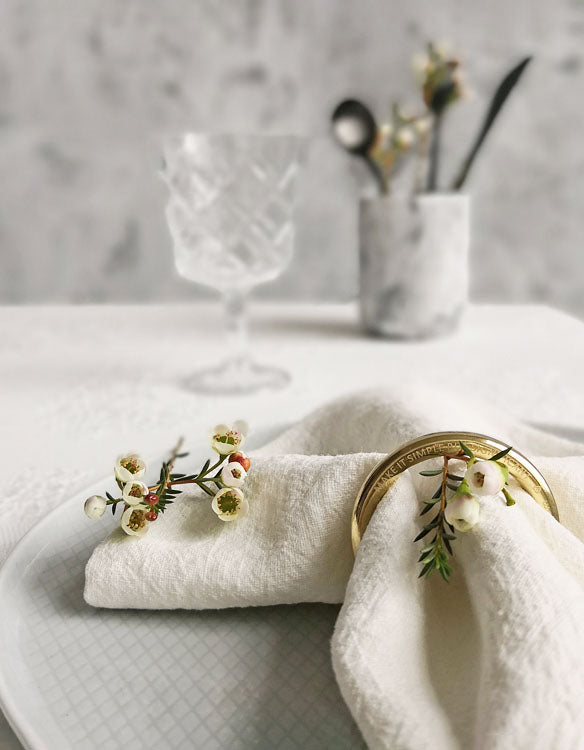 Simple Vintage Napkin Rings