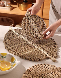 Natural Seagrass Handwoven Insulated Placemat