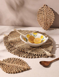 Natural Seagrass Handwoven Insulated Placemat