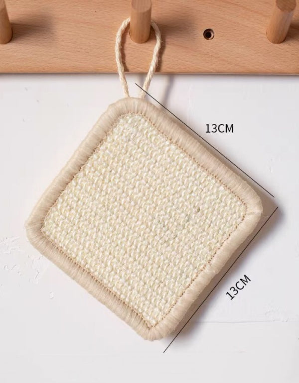 Natural Sisal Thickened High Temperature Resistant Insulated Placemat