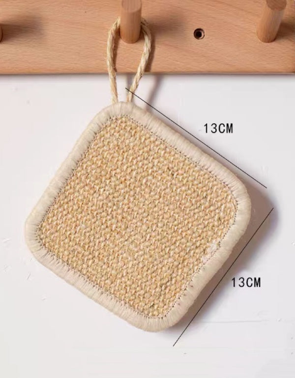 Natural Sisal Thickened High Temperature Resistant Insulated Placemat