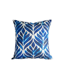 Coussin d'oreiller double face de style batik original 