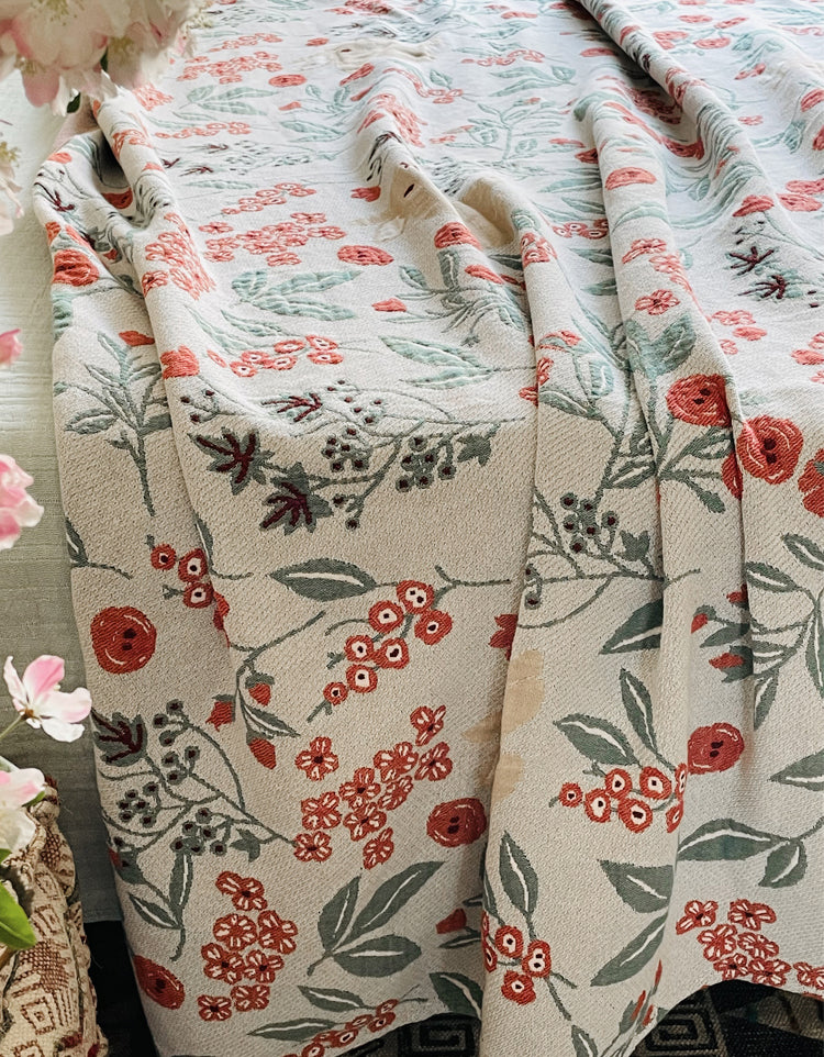 Couverture infroissable en pur coton de classe A printemps été 