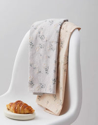 Tablier de cuisine imperméable à motif floral pastoral