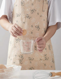 Pastoral Floral Waterproof Home Cooking Apron