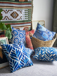 Original Batik Style Double-sided Pillow Cushion