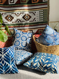 Original Batik Style Double-sided Pillow Cushion