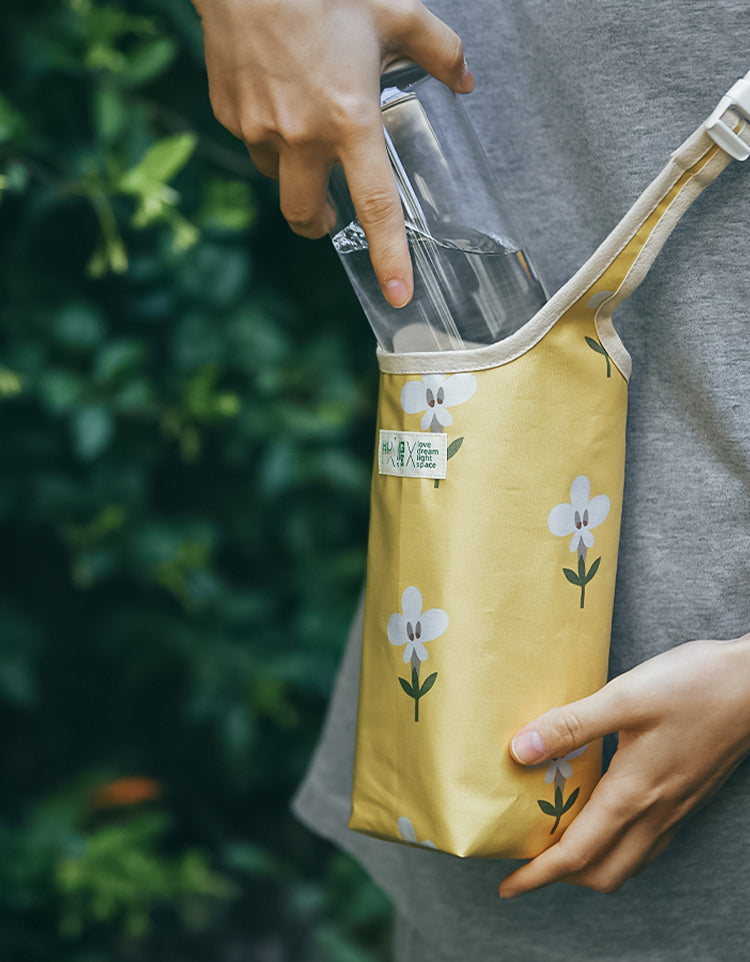 Bolsa para botellas de agua portátil para exteriores