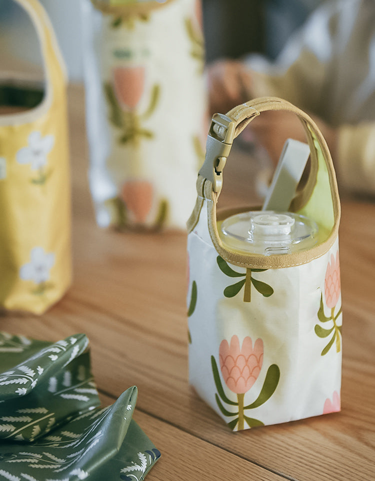 Bolsa para botellas de agua portátil para exteriores