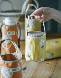 Bolsa para botellas de agua portátil para exteriores