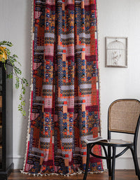 Printed Bohemian Element Vintage Curtains