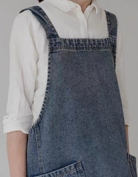 Pure Cotton Thickened Canvas Denim Apron