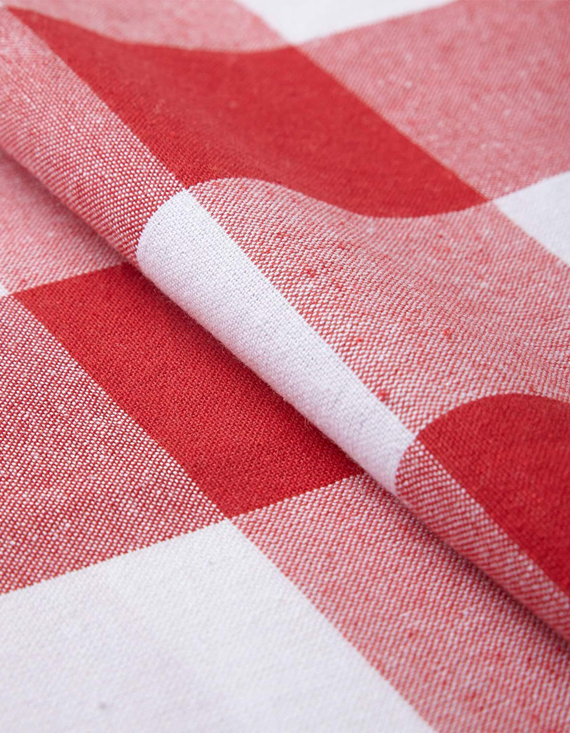 Rustic Checkered Cloth Napkins (2PCS)