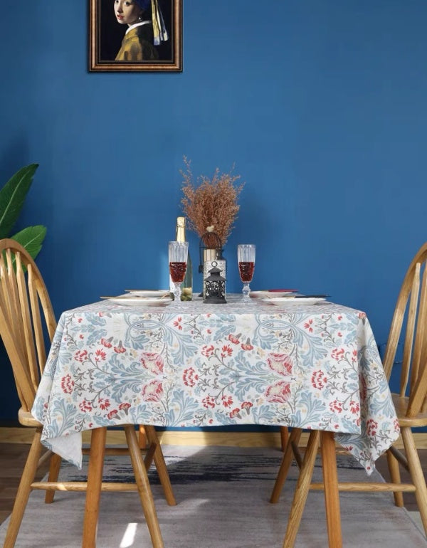 Secret Garden Cotton And Linen Table Cloth