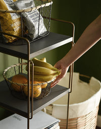 Vegetable Fruit Bread Storage Basket for Kitchen