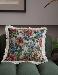 Vintage Countryside Style Jacquard Cushion Covers