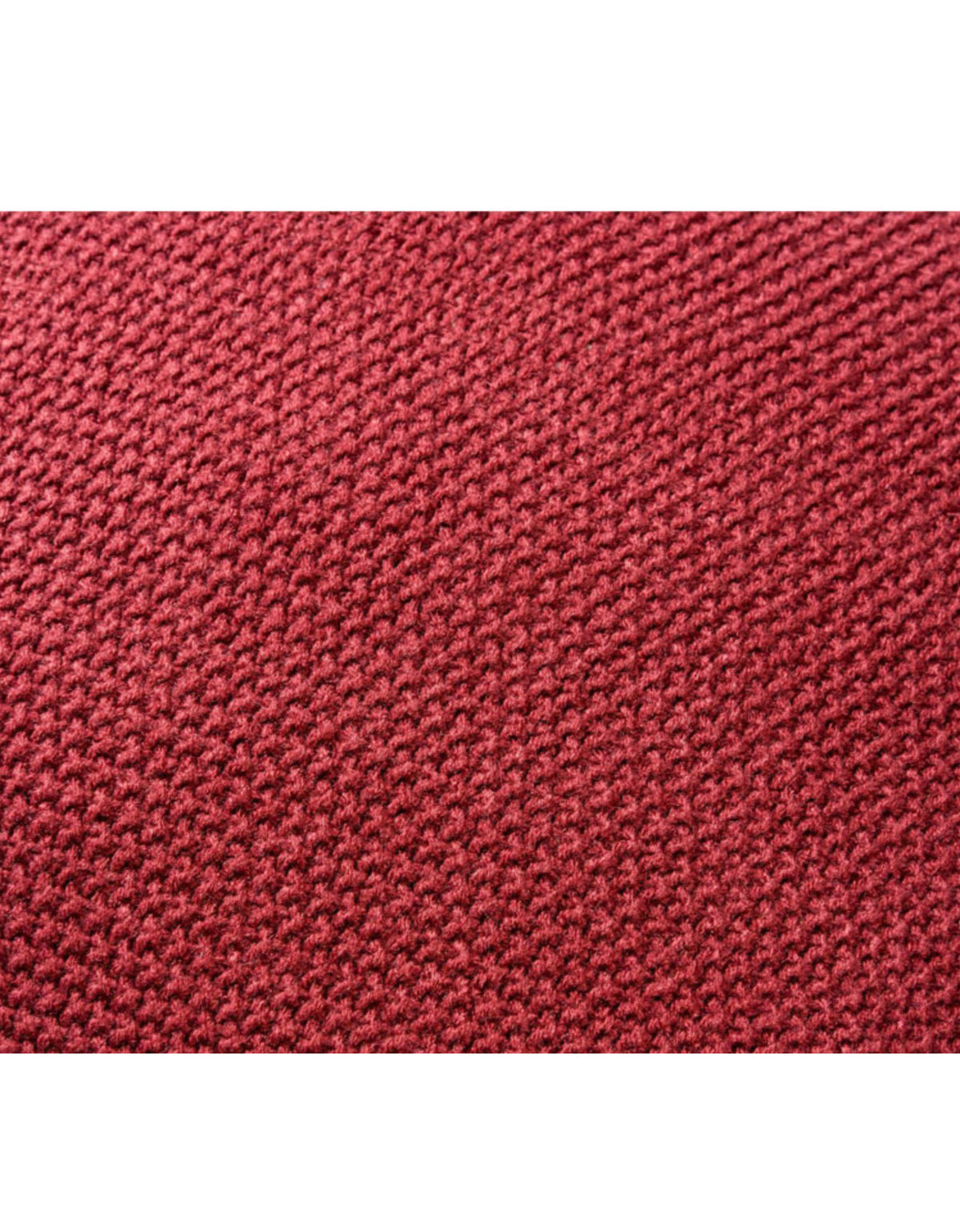 Housse de coussin douce rouge vintage 