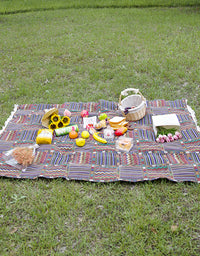 Bohemian Mixed Pattern Outdoor Picnic Blanket