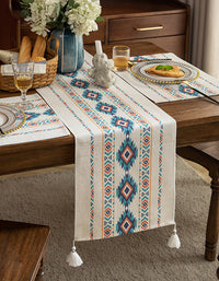 Bohemian Mixed Pattern Table Runner