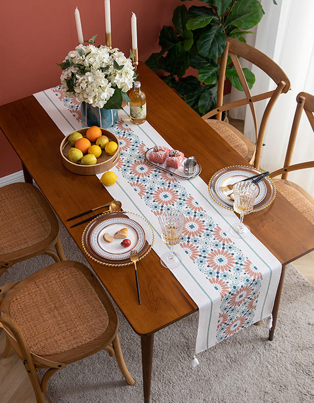 Bohemian Mixed Pattern Table Runner