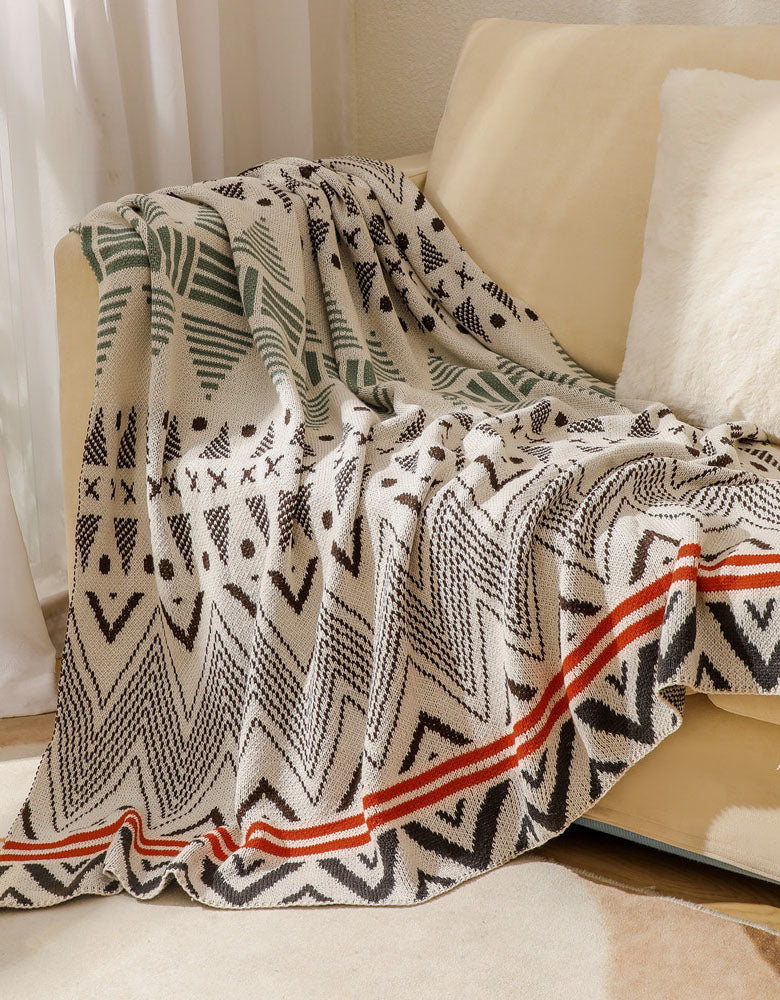 Bohemian Sofa Cover Blanket