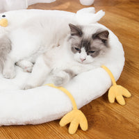 Cartoon Cute Round Plush Pet Mat