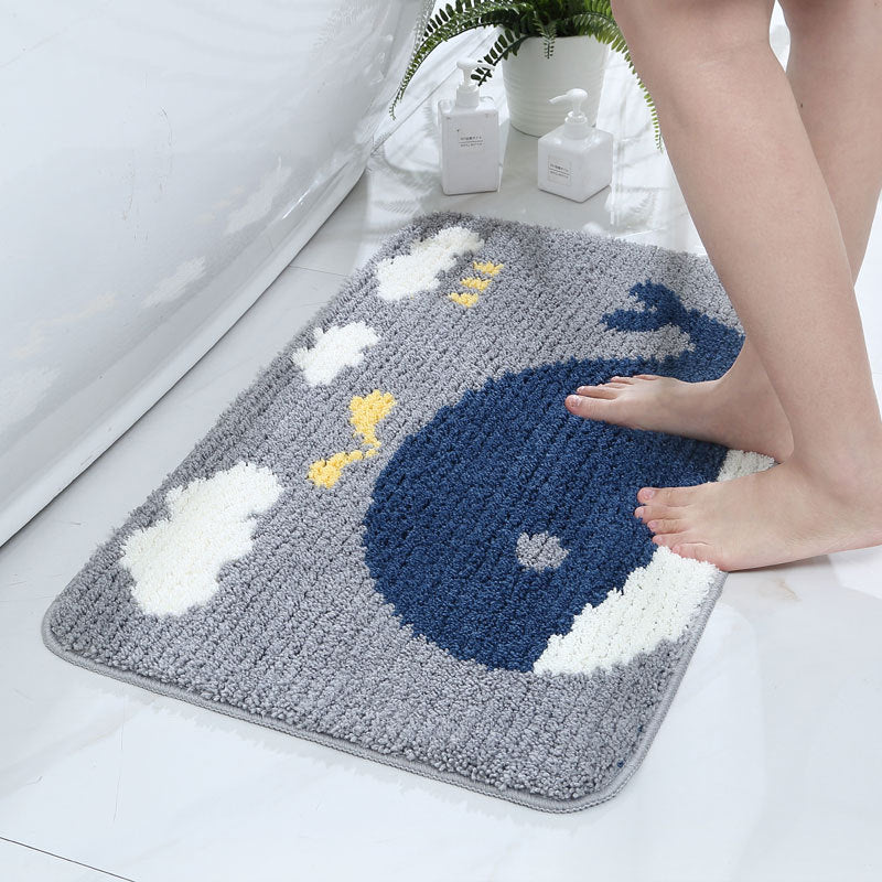 Cartoon Design Absorbent Non-Slip Bath Mat