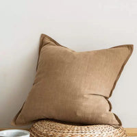 Cotton Linen Living Room Cushion Cover