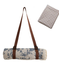 Floral Print Outdoor Picnic Blanket