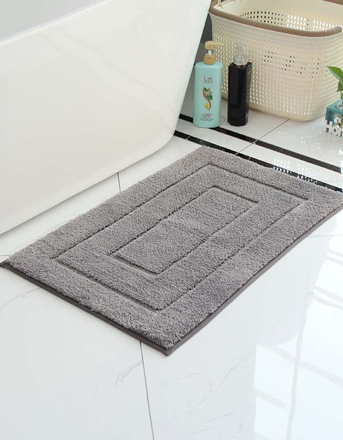 Fluffy Cotton Bath Mat