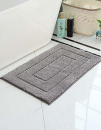 Tapis de bain en coton moelleux