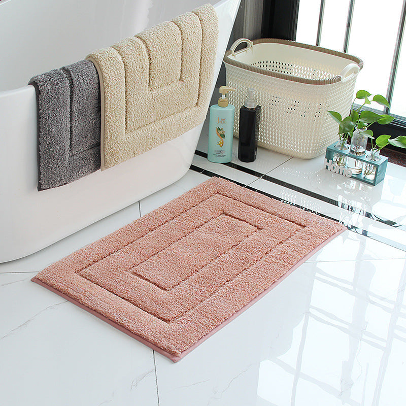 Fluffy Cotton Bath Mat