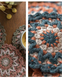 6PCS Handmade DIY Potholders (DIY Materials Included)