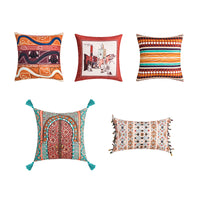 Modern Moroccan Bohemian Style Cushion Cover