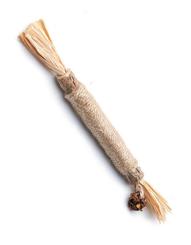 Natural Wooden Tooth Cleaning Catnip Cat Toy