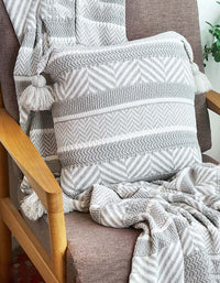 Nordic Style Knitted Square Cushion Cover