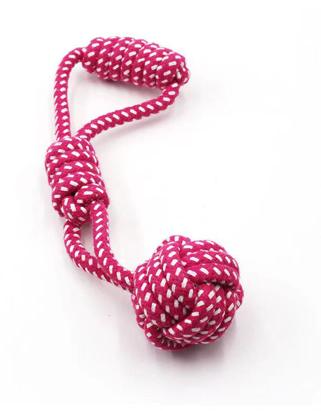 Dog Tooth Grinding and Bite Resistant Cotton Rope Toys