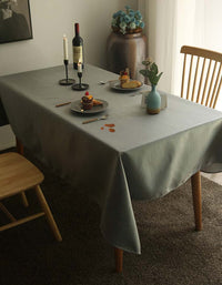 Simple Waterproof Oil-Proof Rectangle Tablecloth