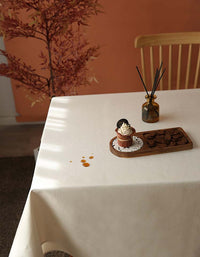 Simple Waterproof Oil-Proof Rectangle Tablecloth