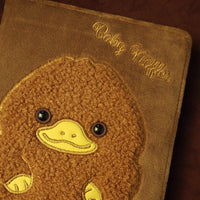 Carnet de notes A5 en peluche douce